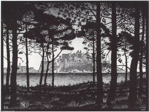Of Calvi Corsica — Maurits Cornelis Escher