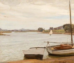 Christchurch Estuary Scene — Algernon Talmage