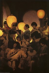 A Venetian Night's Entertainment — Maxfield Parrish