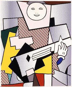 Collage For Mickasso — Roy Lichtenstein