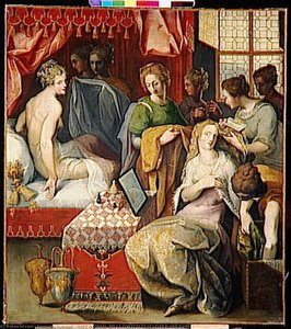 Sujet Inconnu, Dit La Toilette Et Le Lever D'une Dame — Toussaint Dubreuil
