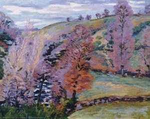 Crozant Landscape (also Known As Grey Weather) — Ferdinand Guillaumin