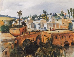 Thes. Morocco — Zinaida Serebriakova