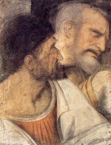 Head Of St Peter — Leonardo Da Vinci, Cubism