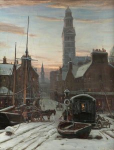 A View Of William Street From Mid Quay, Greenock — Patrick Downie