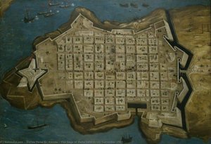 The Siege Of Malta Valetta, 13 September 1565 — Matteo Perez D' Aleccio