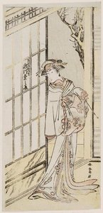 Actor Segawa Kikunojô As The Courtesan