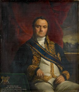 Portrait of Léonard Pierre Joseph, Viscount du Bus de Gisignies, Commissioner-General, François Joseph Navez, 1836