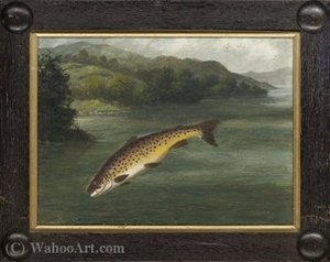 Netted Trout; And On The Line — A. Roland Knight