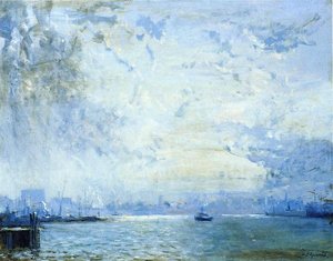 The Mystic River Docks — Arthur Clifton Goodwin