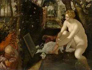 Susanna And The Elders — Jacopo Robusti