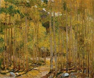 Taos Forest - — Joseph Henry Sharp