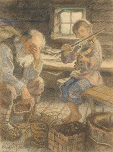 The Talented Musician — Nikolai Petrovich Bogdanov Belsky