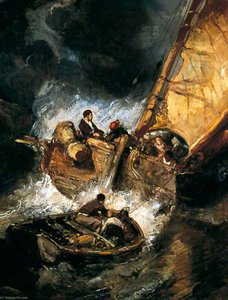 Boat in a Storm