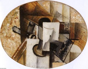 Glass And Card — Georges Braque