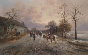 Evening in a Village
