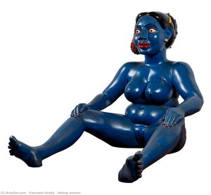 Sitting Woman — Ravinder Reddy