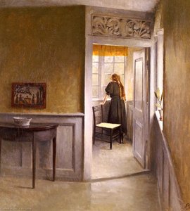Vilhelm Looking Out The Window — Peter Ilsted