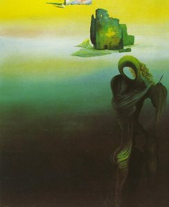 Gradiva Finds The Anthropomorphic Ruins — Salvador Dalí