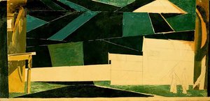 Sketch For Stage Set, Glinka's King Life — Vladimir Tatlin