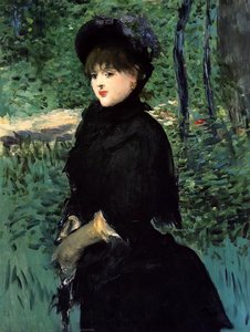 The Promenade — Édouard Manet, Impressionism