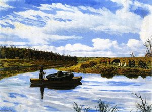 Manitoba River Scene — William George Richardson Hind