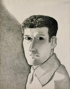 Man At Night (self-portrait) — Lucian Freud