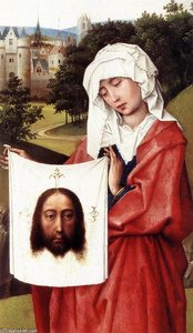 Crucifixion Triptych (detail) — Rogier Van Der Weyden