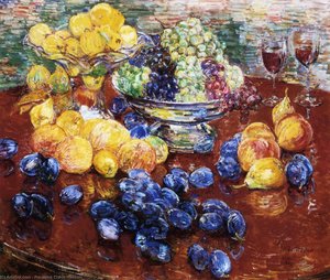 Still Life, Fruits 1 — Frederick Childe Hassam