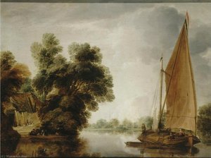 View Of A River — Gillis I Peeters