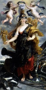 Marie De Medicis As Bellona — Peter Paul Rubens