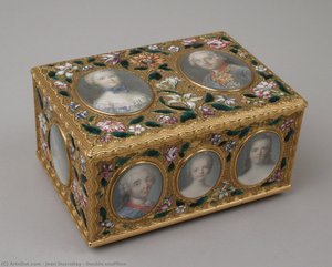 Double Snuffbox — Jean Ducrollay, Rococo