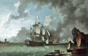 A Man Of War In A Harbour — Richard Wright