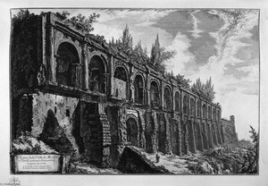 Remains Of The Villa Of Maecenas At Tivoli — Giovanni Battista Piranesi