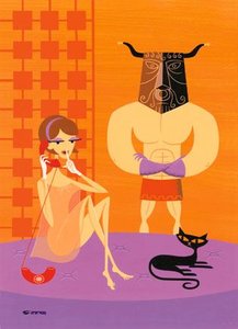 Tell No One — Josh Agle (shag), Pop Surealism