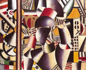 Acrobats At The Circus — Fernand Léger, Cubist Expressionism