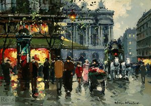Café De La Paix Opera — Antoine Blanchard (marcel Masson)
