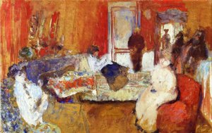 In The Red Room — Jean-édouard Vuillard