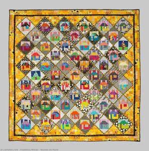 Houses On Point — Frederica Moran, Contemporary