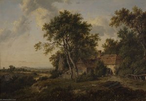 A Cottage among Trees