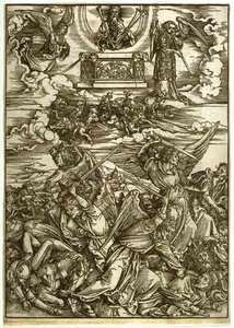 Four Avenging Angels Of The Apocalypse — Albrecht Dürer