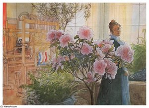 Azalea — Carl Larsson