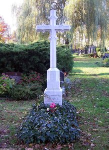 Grab Des Deutschen Malers Ernst Ferdinand Oehme Auf Dem Alten Annenfriedhof In Dresden — Ernst Ferdinand Oehme