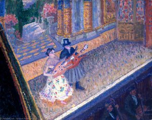 Inez And Taki — Spencer Frederick Gore, Post-impressionism