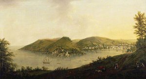 A View Of Dartmouth Estuary — William Tomkins
