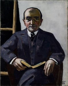 Portrait Of Curt Glaser — Max Beckmann