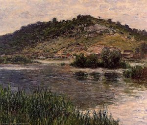 Landscape At Port-villez — Claude Monet, Impressionism