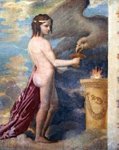 Ganymede Feeding The Eagle — Richard Evans