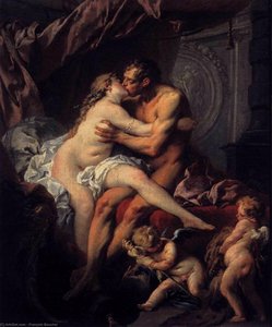 Hercules And Omphale — François Boucher, Baroque Rococo