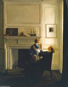 Mother And Child — Sir William Rothenstein
